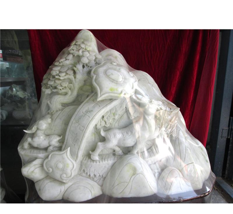 西安藍(lán)田玉羊擺件 羊如意玉器工藝品鑒賞與收藏指南